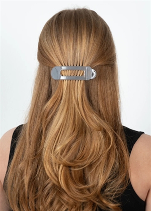 Crocodile big hair clip Grey Sui Ava